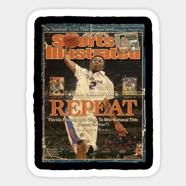 COVER SPORT - SPORT ILLUSTRATED - REPEAT Sticker by FALORI